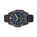 Squale T183 Forged Carbon Dive Watch with Yellow Accents #T183AFCY.RLY