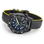 Squale T183 Forged Carbon Dive Watch with Yellow Accents #T183AFCY.RLY