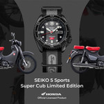 Seiko 5 Sports Honda Cub Ltd Edition Watch #SRPJ75