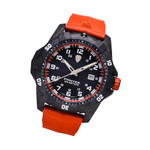 Copy of Protek Carbon Composite Tritium Dive Watch 1000 Series with Orange Accents #PT1004O