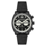 Spinnaker Hull Chronograph in Black Case and Black Dial #SP-5068-08