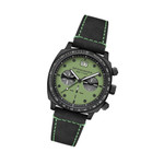 Spinnaker Hull Choronograph in Black Case and Putting Green Dial #SP-5068-0A