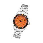 Spinnaker x Islander Spence Limited Edition Dive Watch with Tangerine Dial #SP-5126-LIW22