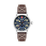 AVI-8 Royal British Legion Meca-Quartz LE Watch with Navy Blue Dial #AV-4108-RBL-02