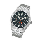 Seiko 5 Sports Automatic GMT Field Watch with Black Dial #SSK023