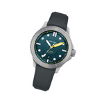 Circula DiveSport Titanium Automatic Dive Watch with Petrol Dial #DE-TR-PT