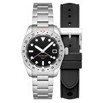 Spinnaker Croft 3912 GMT Automatic Dive Watch with Wet Suit Black Dial #SP-5130-11