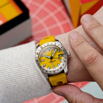 Spinnaker Croft 3912 GMT Automatic Dive Watch with Dusk Yellow Dial #SP-5130-33