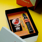 Spinnaker Croft 3912 GMT Automatic Dive Watch with Retro Orange Dial #SP-5130-44