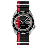 Seiko 5 Sports US Special Edition Automatic Dive Watch with Black Dial #SRPK71