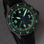 Laco Hamburg GMT DIN 8330 Automatic Pilot Watch #862165