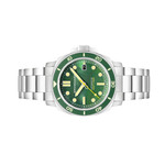 Spinnaker Hull Emerald Pearl Limited Edition Dive Watch #SP-5106-33