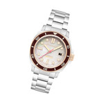 Spinnaker Hull Frost Pearl Limited Edition Dive Watch #SP-5106-55