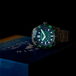 Spinnaker 40mm Croft Dolphin Project LE Dive Watch with Ocean Blue Dial #SP-5129-11