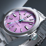 Henry Archer Vesterhav Slim Automatic Watch with Lavender Vega Dial #HAC-VES-VGA-3LI