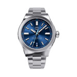 Henry Archer Vesterhav Slim Automatic Watch with Blue Aquila Dial #HAC-VES-AQU-3LI