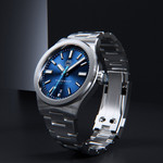 Henry Archer Vesterhav Slim Automatic Watch with Blue Aquila Dial #HAC-VES-AQU-3LI