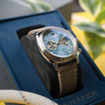 Spinnaker Hull Choronograph with Sky Blue Dial #SP-5068-04