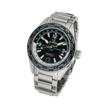 Islander Calabro GMT World Time Watch with Black Dial #ISL-240