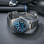 Islander Calabro GMT World Time Watch with Blue Dial #ISL-241