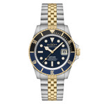 Duxot Atlantica Automatic Dive Watch with Two Tone Blue Dial #DX-2057-AA