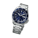 Seiko 5 Sports Automatic Dive Watch with Blue Dial #SRPK97