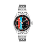 Cadola Pista Automatic Watch with Black Striped Dial #CD-1031-33