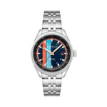 Cadola Pista Automatic Watch with Blue Striped Dial #CD-1031-44