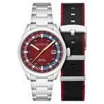 Cadola Paddock Automatic Watch with Deep Red Dial #CD-1037-55