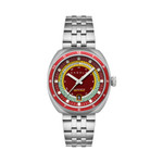 Cadola Giulia Suprema Automatic Watch with Metallic Red Dial #CD-1044-44