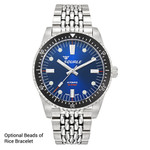 Squale Montauk 300M Swiss Automatic Diver with Rich Blue Dial #MTK-22