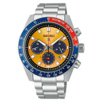 Seiko Prospex Speedtimer Solar Chronograph with Orange Sunray Dial #SSC947