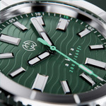 Henry Archer Akva Automatic Dive Watch with Underwater Green Dial #HAC-AKV-UWG-3LI