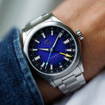 Henry Archer Verden GMT Automatic LE with Atlantic Sun Dial #HAC-VER-ATS-3LI