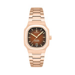 Duxot Colmar Automatic Rose Gold with Copper Brown Dial #DX-2069-55