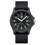 Luminox G CARBONOX™ Black and White 43mm Nylon Strap #X2.2401.NB