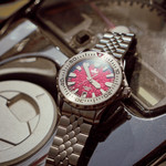 PHOIBOS KRAKEN Automatic Dive Watch with Lava Red Dial #PY059E
