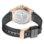 PHOIBOS Argo Bronze Automatic Dive Watch with Spiral Sunray Green Dial #PY057A