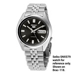 Islander 19mm Brushed and Polished Bracelet for Seiko SNXS79 (7S26-0480) Watch #BRAC-118