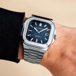 Duxot Quadrata Automatic in Steel Blue #DX-2073-11
