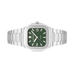 Duxot Quadrata Automatic in Sage Green #DX-2073-22
