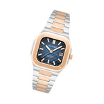 Duxot Quadrata Automatic in Capri Blue #DX-2073-44