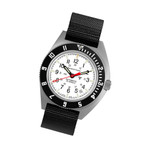 Marathon Swiss 41mm Automatic Arctic Navigator on Ballistic Nylon #WW194030SS-0501