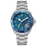 Red Star SEA STAR 4 GMT Watch with Blue Dial Passive Luminous Tubes #8759G-A Red Star SEA STAR 4 GMT Watch with Blue Dial Passive Luminous Tubes #8759G-A