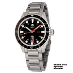 Varsity Automatic Watch with Black Dial, Red and White Accents #VW-05