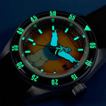 Spinnaker Fleuss Automatic Popeye Bronemies Limited Edition with Brutus Yellow Dial #SP-5161-01 Spinnaker Fleuss Automatic Popeye Bronemies Limited Edition with Brutus Yellow Dial #SP-5161-01