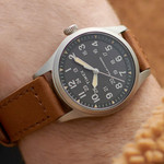 Timex Expedition Field Post Solar 36mm Eco-Friendly Leather Strap Watch #TW2V00200 Timex Expedition Field Post Solar 36mm Eco-Friendly Leather Strap Watch #TW2V00200