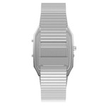 Timex Q 1982 Ana-Digi Reissue 33mm Stainless Steel Bracelet Watch #TW2Y05900