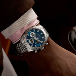 Timex Waterbury Traditional Chronograph 41mm Stainless Steel Bracelet Watch #TW2Y18500