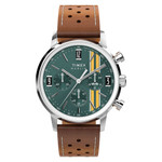 Timex Marlin® Chronograph Tachymeter 40mm Leather Strap Watch #TW2W99100